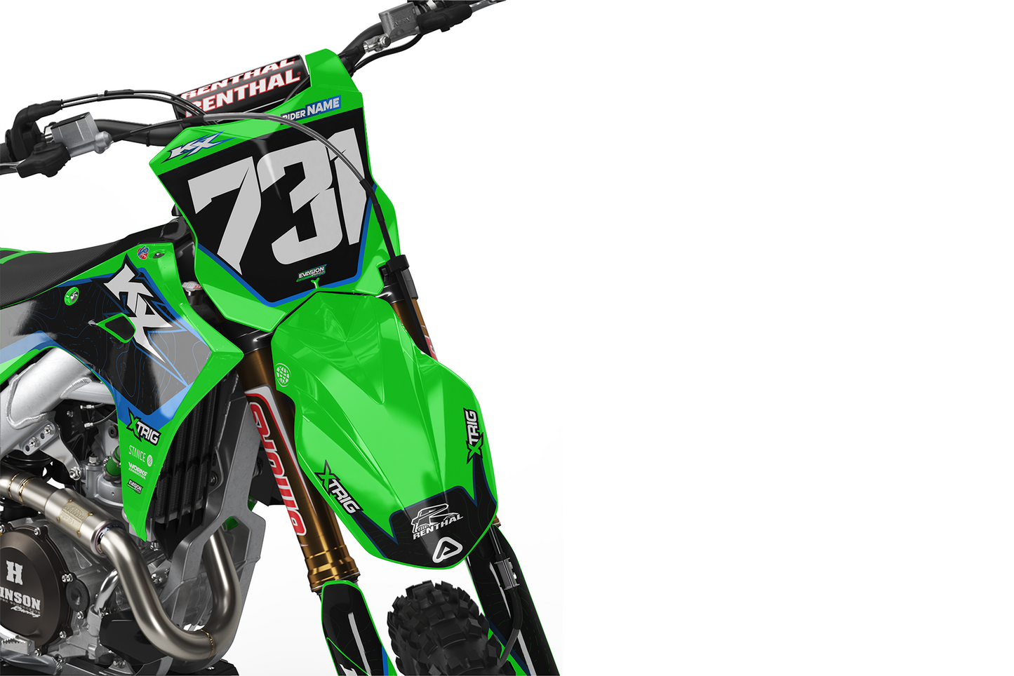 Kawasaki Gamer Blue