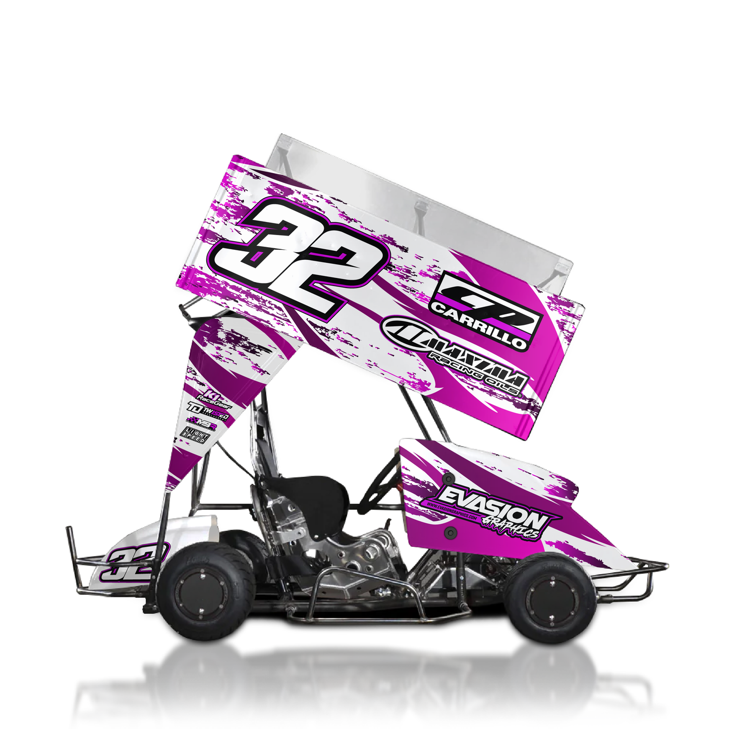 Outlaw Kart Havoc Pink