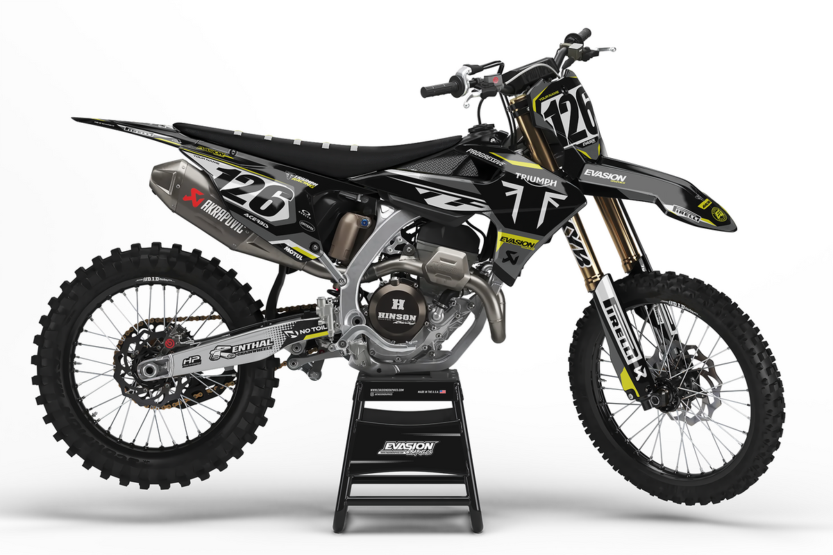 Triumph Frequency Graphics Kit Side View